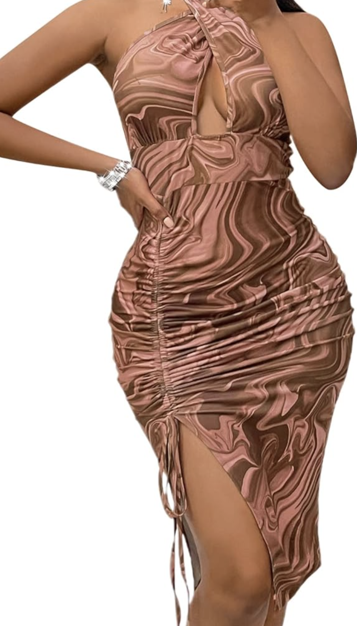 Ladies Spring Summer Fashion Sexy Backless Halter Dress