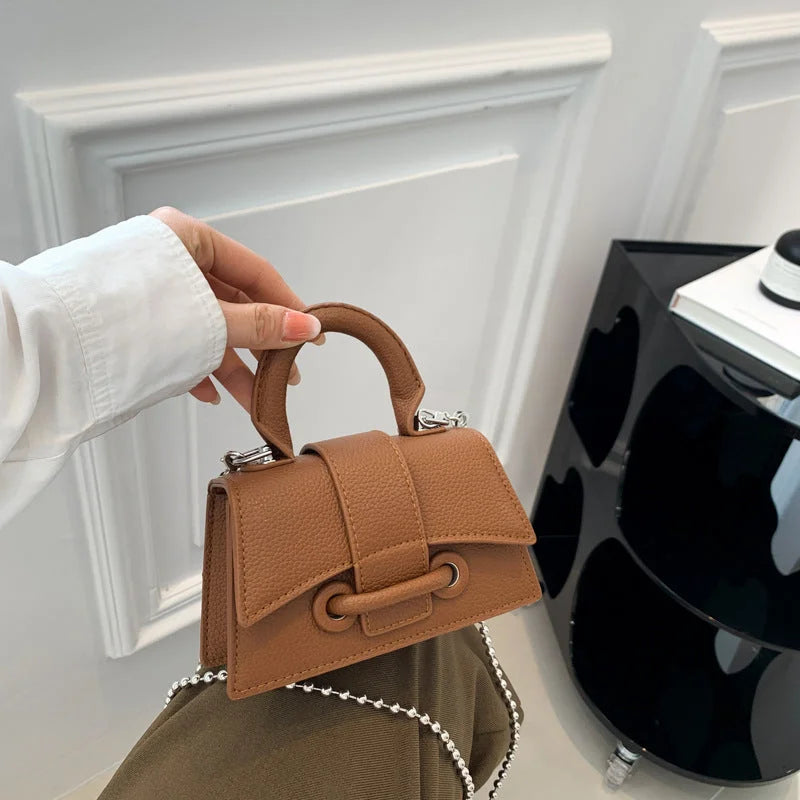 Leather Mini Handbag